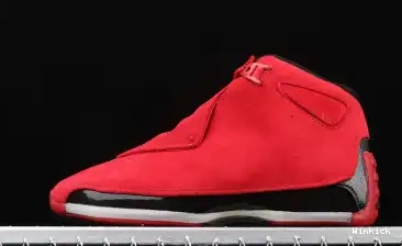 - AIR AA2494-601 "RED - RETRO 18 AIR JORDAN SUEDE" JORDAN 0527